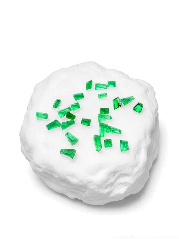 1.15ctw Baguette Cut Emeralds Lot