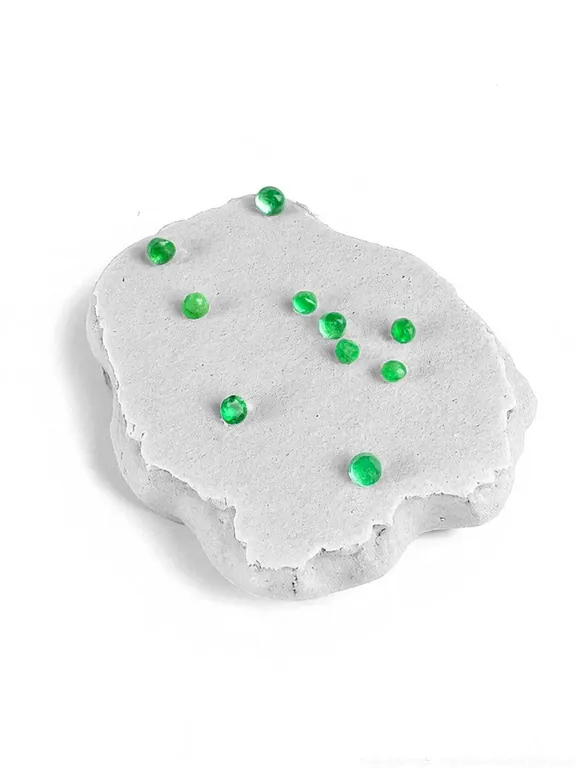 .35 ctw Round Cut Emerald Lot of 10