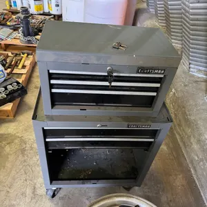 Craftsman portable toolbox w/ quantity of assorted tools