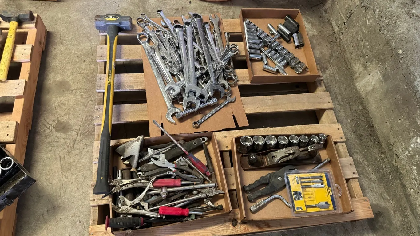 Assorted tools