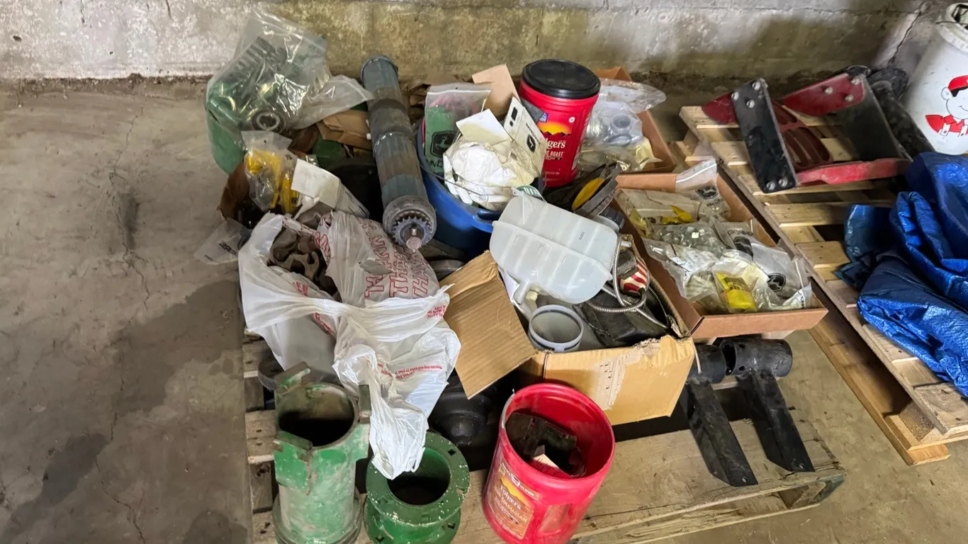 Large quantity of assorted parts & hardware