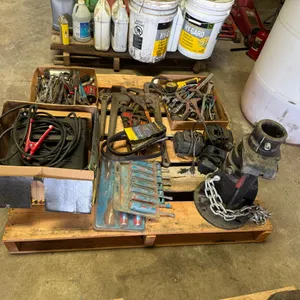 JD 200 amp 6v/12v battery charger/booster w/ assorted tools