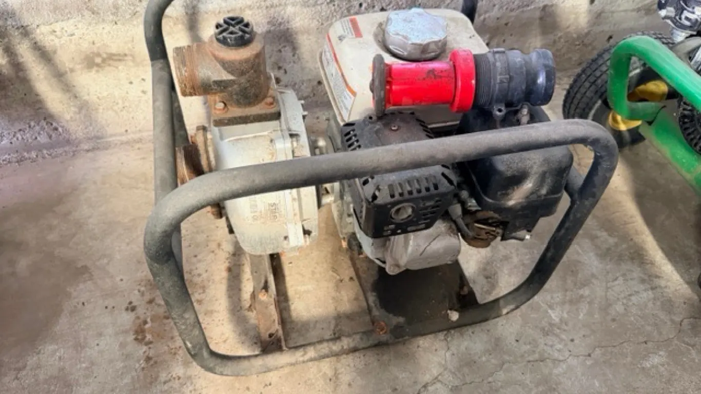 2" Cast iron pump w/ Honda GX160 engine