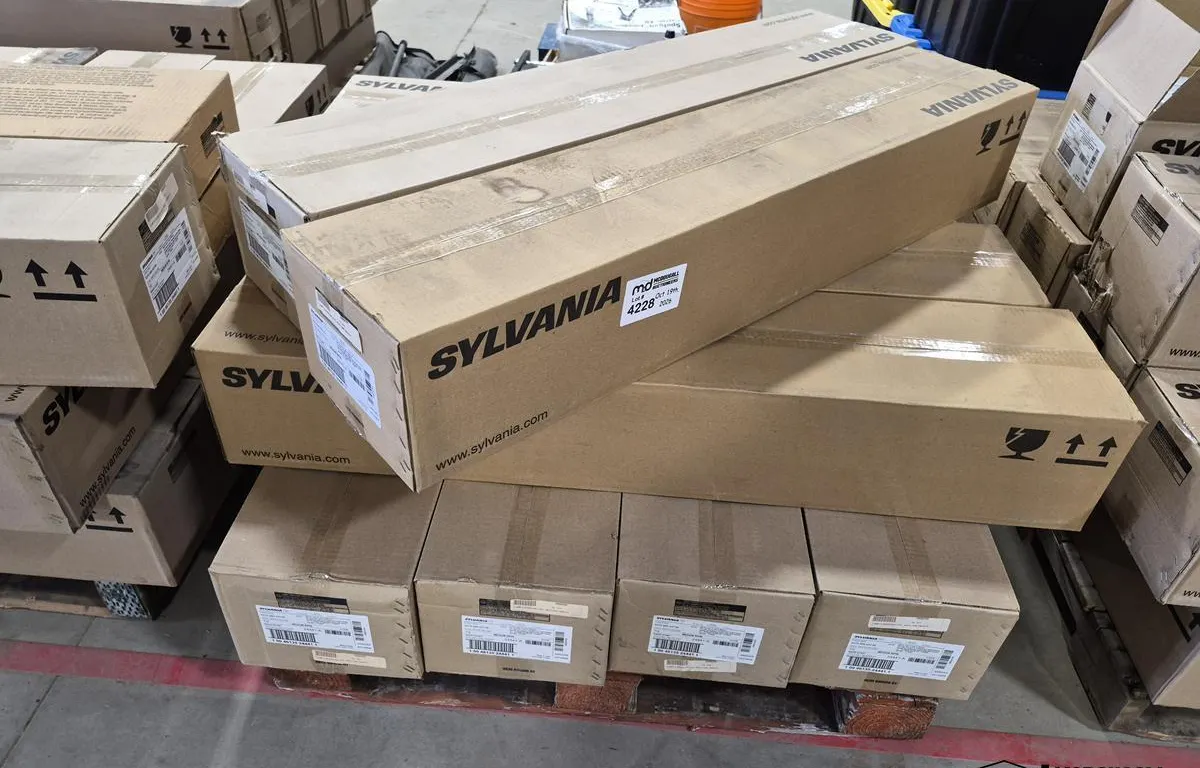 Pallet of Sylvania Fluorescent Lamps
UNRESERVED