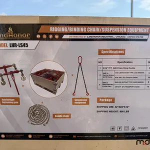 LandHonor LHR-LS45 Rigging & Binding Chain Package
 UNRESERVED