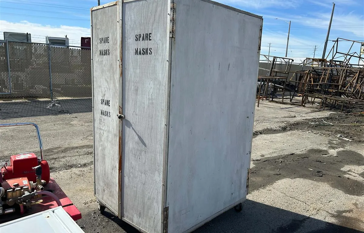 Rolling Wooden Storage Cabinet (Asset #6934-09)
UNRESERVED
