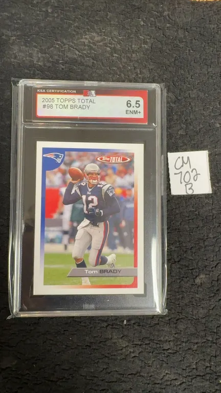 Graded Tom Brady New England Patriots Card