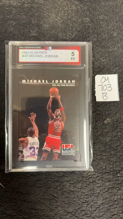 Graded Michael Jordan Chicago Bulls Card