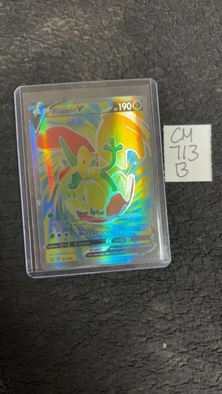 Pokémon Flapple Holo Card