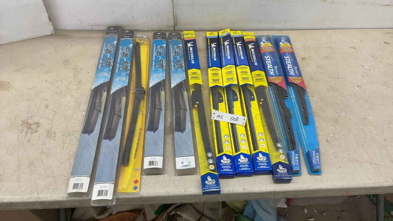 New Windshield Wiper Blades, Michelin Guardian, Stealth, EZ Fit, 17”, 18”, 22”, 26”