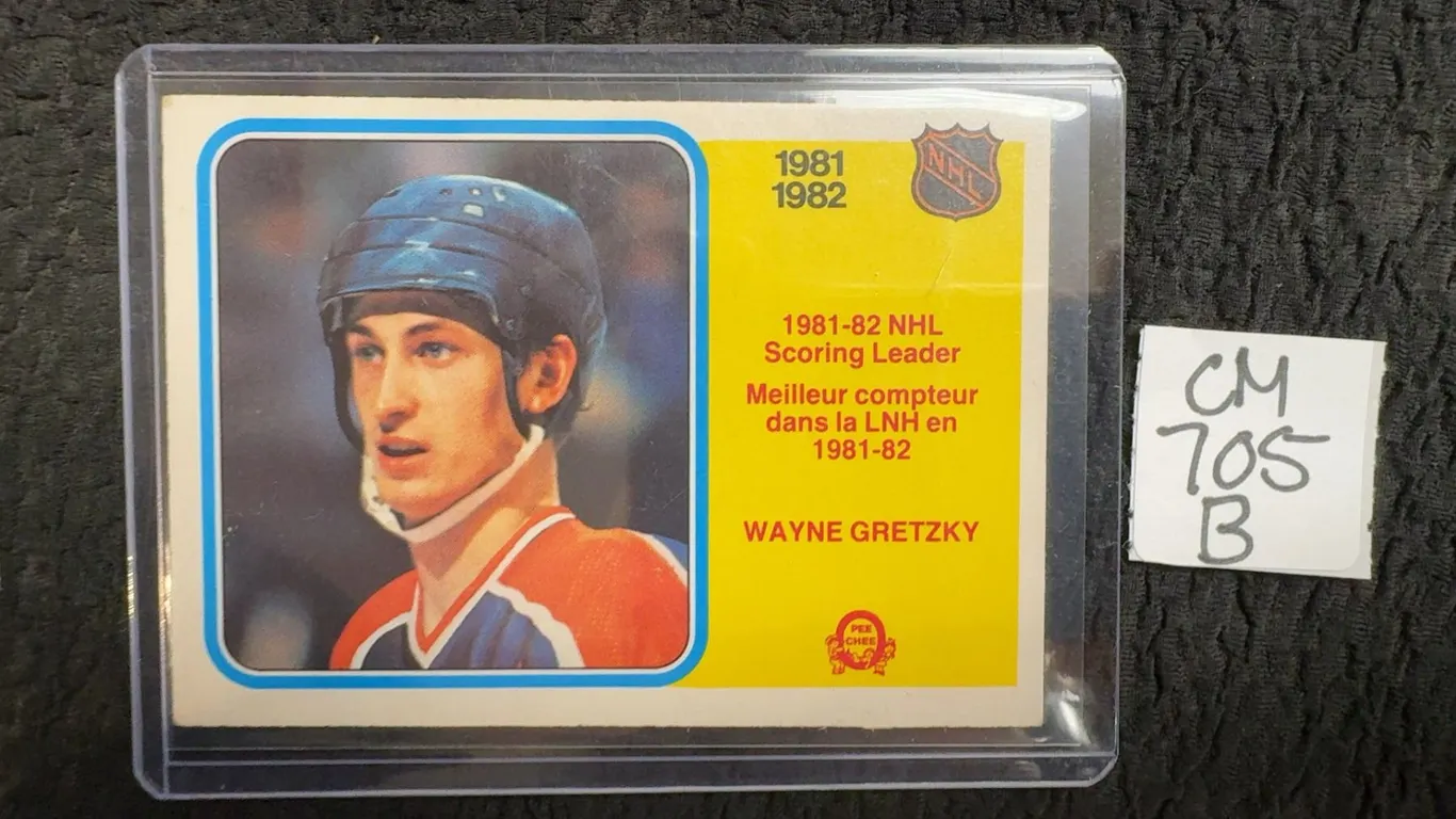 1981-82 Wayne Gretzky Edmonton Oilers Card