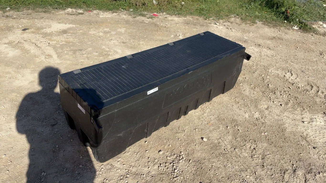 Delta Packer-90 Poly Truck Bed Tool Box 19 × 19 × 61”