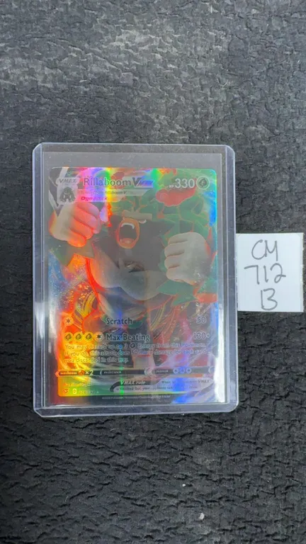 Pokémon Rillaboom Holo Card