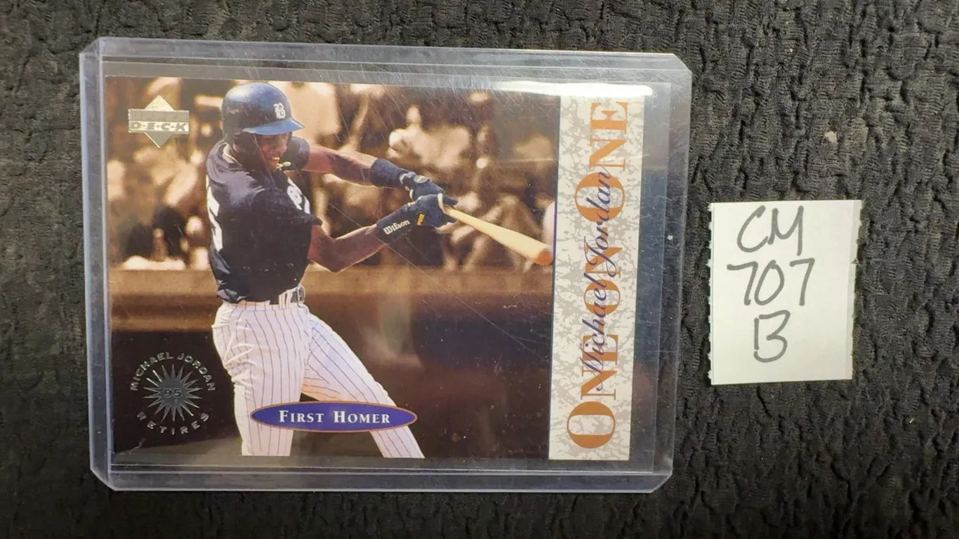 Michael Jordan Baseball Card