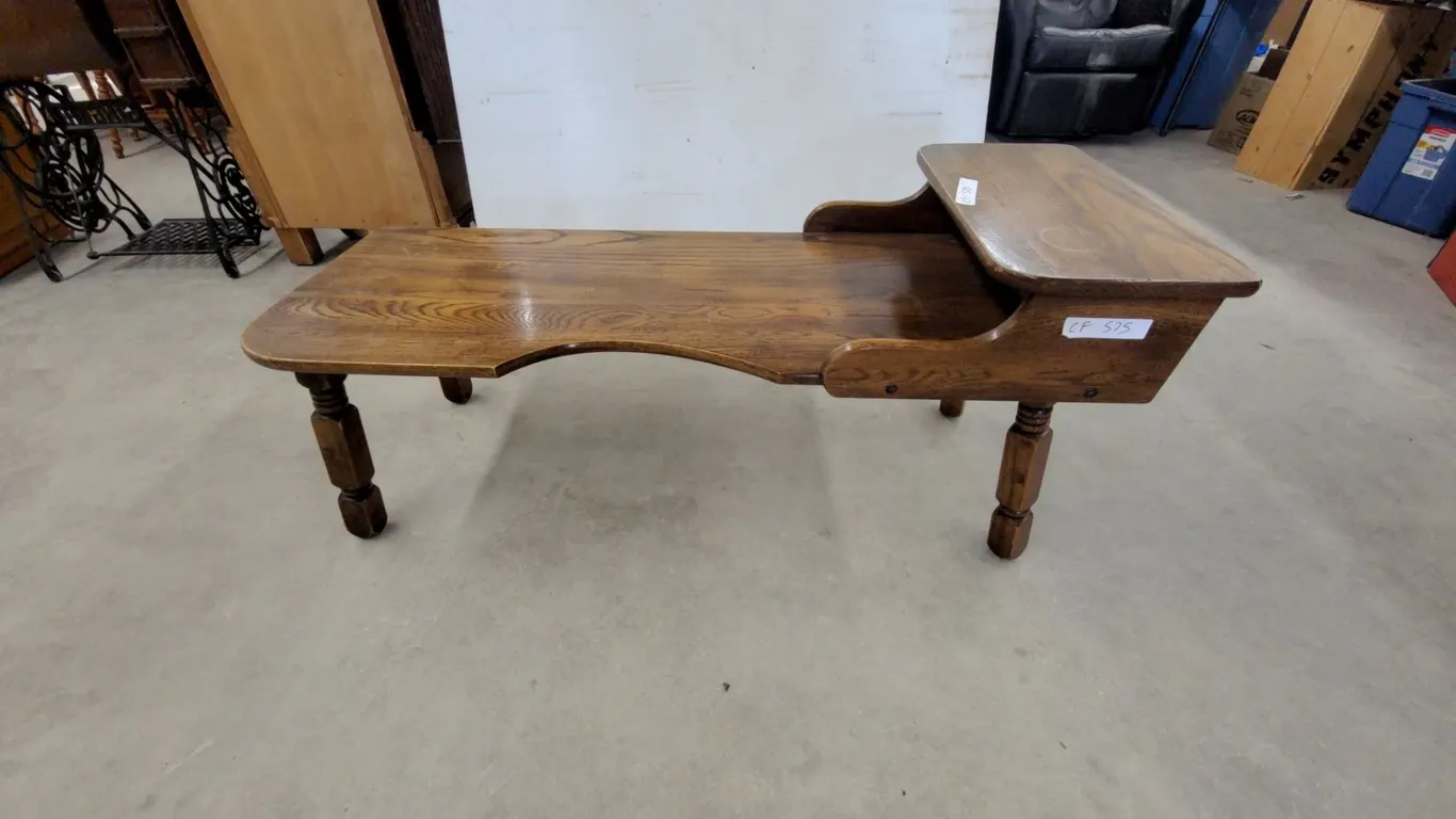 Coffee table with Storage Shelf 20”×45”×19”