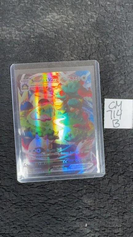 Pokémon Snorlax Holo Card