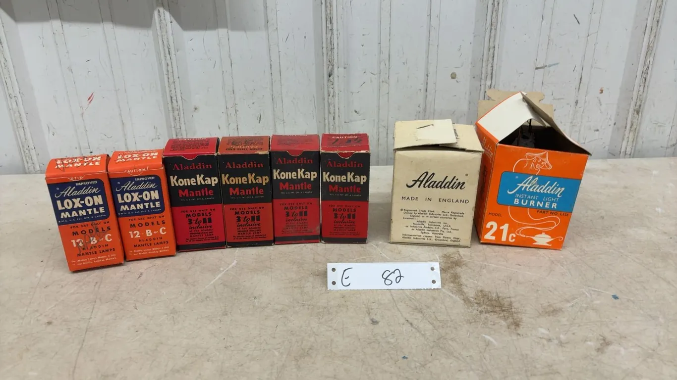 Aladdin Lox-On and KoneKap Mantles, Model 21c Instant Light Burner