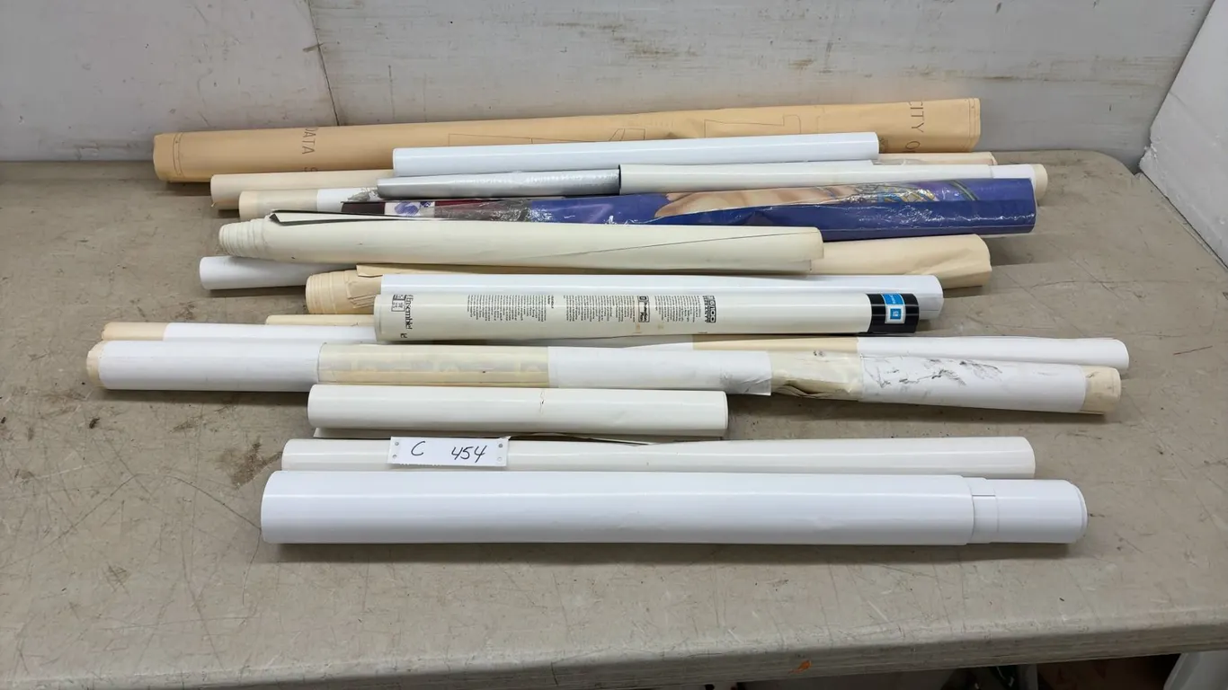 Assortment of Rolled Posters Including "Sunset" 1988 Film, Clearly Canadian, GM, Molson and Many