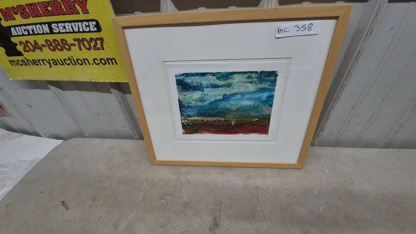Original Painting by Sask. Artist J.F. Miller, " by Jacqueline Faye Miller 17”×20” signed on back