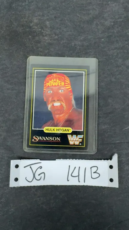 WWF Hulk Hogan 1991 Swanson Trading Card