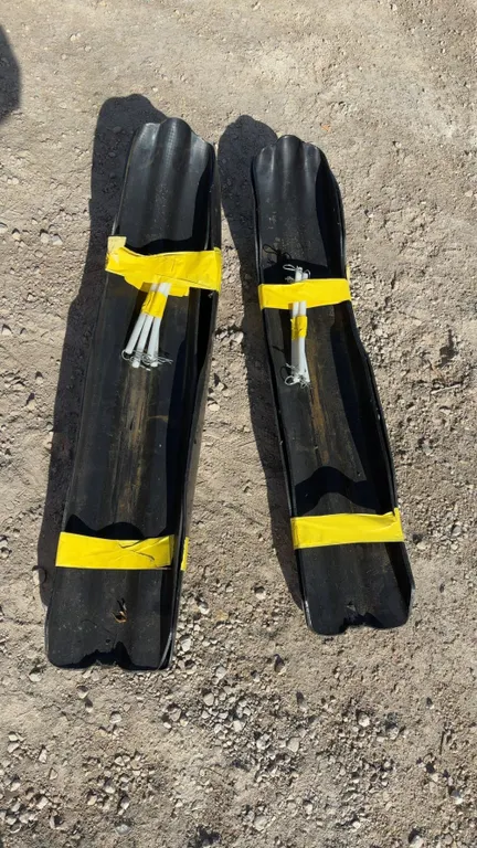 4 Snowmobile Ski Skins