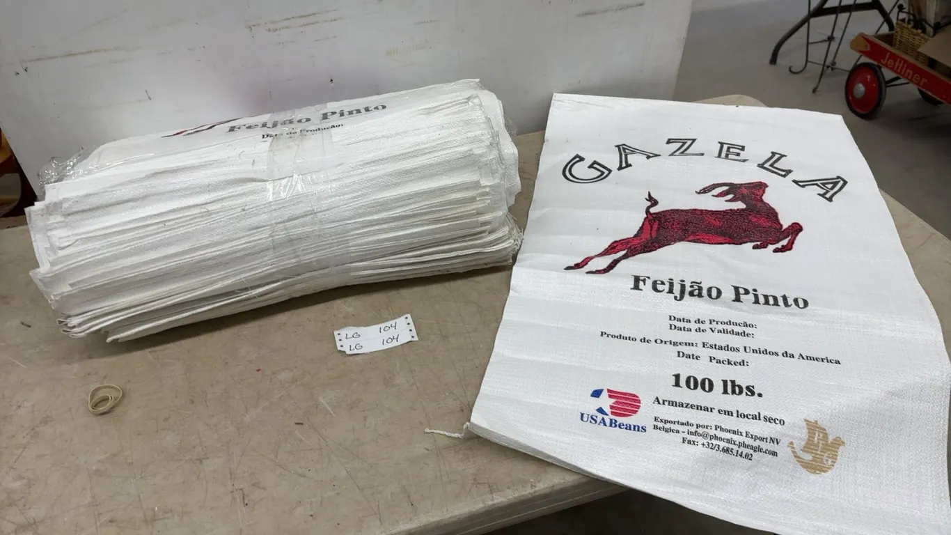 80 New Gazela Feijão Pinto 100 lbs. Grain Bags