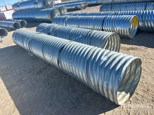 Quantity of Culverts 610-630 6.7m plus Coupler (Unused)
