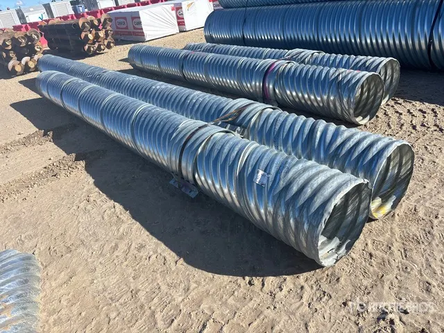 Quantity of Culverts 440-470mm x 12.5 Meter Plus Coupler (Unused)