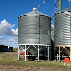 Westeel-Rostco +/- 4100 bu 6 Ring Hopper Grain Bin