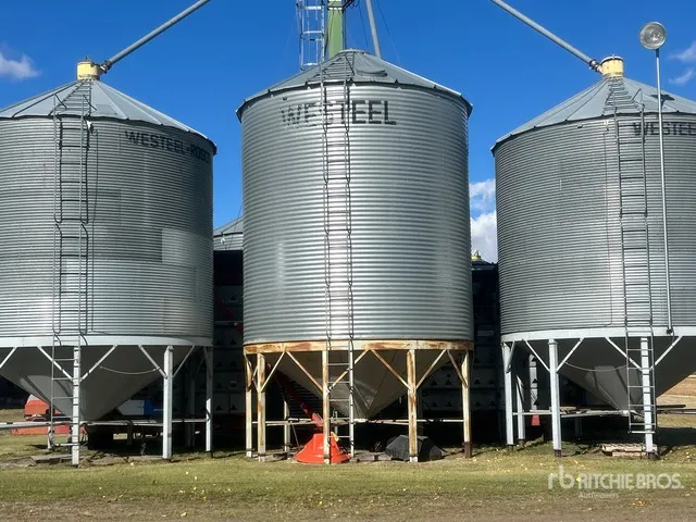 Westeel 5 Ring Hopper Grain Bin