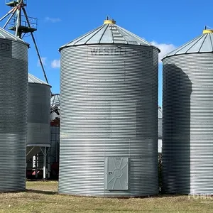 Westeel +/- 2550 bu 8 Ring Grain Bin
