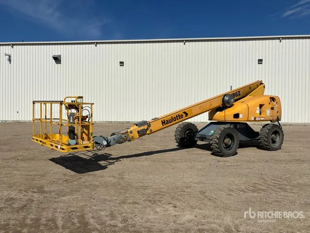 2011 Haulotte HB62 2WD Diesel Telescopic Boom Lift