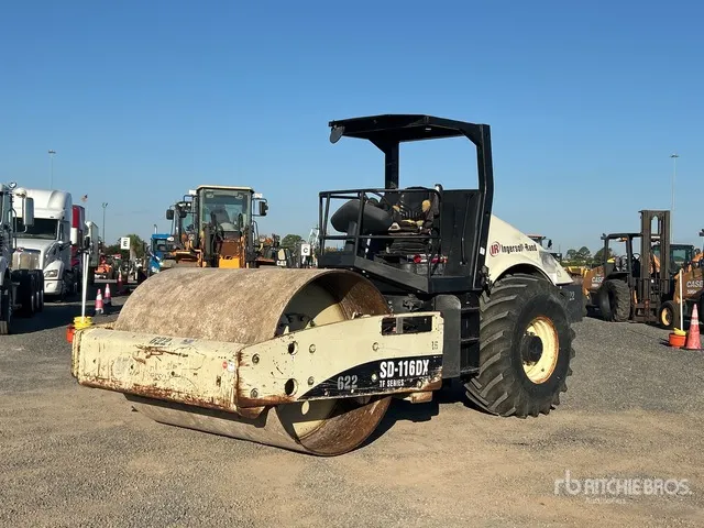 Ingersoll Rand SD-116DX TF Smooth Drum Compactor