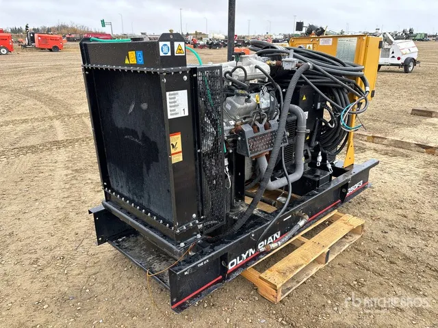 Olympian G50F3 50 kW Skid-Mounted Generator Set