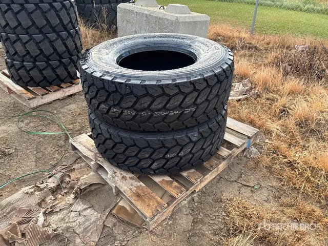 Quantity of (2) Boto 385/65R22.5 Tires (Unused)