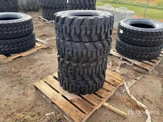 Quantity of (4) Maverick 12-16.5 Skid Steer Tires (Unused)