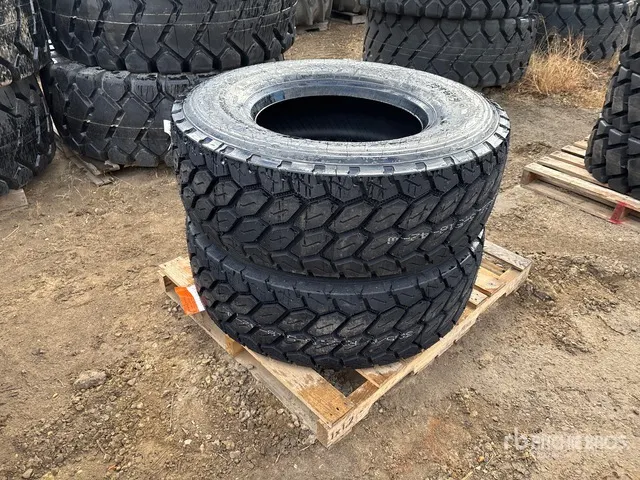 Quantity of (2) Boto 385/65R22.5 Tires (Unused)