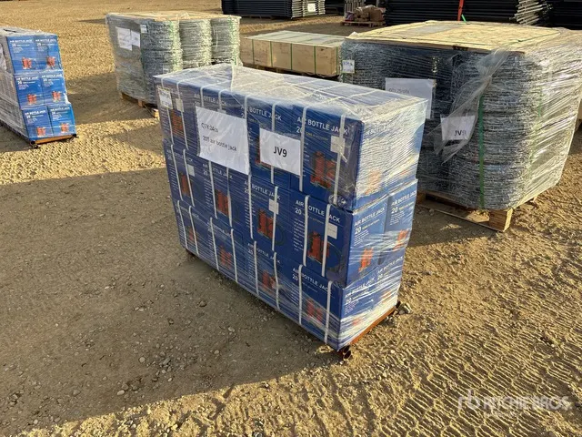 Quantity of (24) 2026 BYT ABTJK20 20 ton Air/Hydraulic Bottle Jack (Unused)