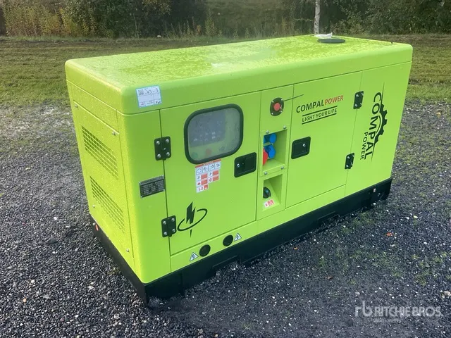 2026 Compal VG-R30 37.5 kVA Diesel 30KW Generator Set