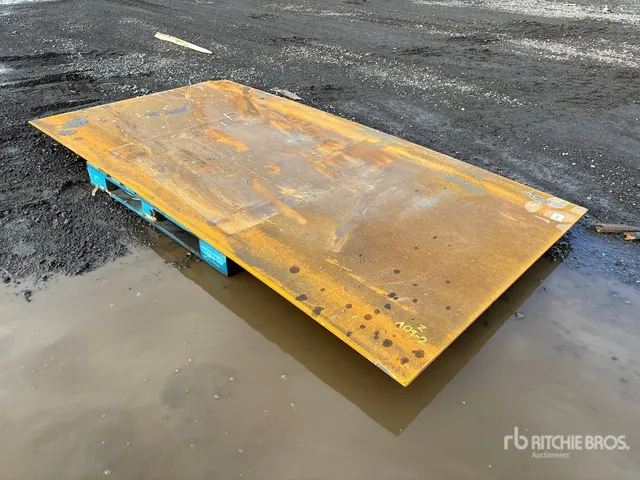 5 ft x 10 ft (0.5 in Thick) Steel Plates