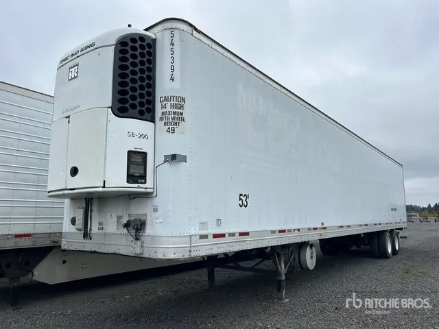 2004 Wabash RFCVHSA 53 ft x 102 in T/A Refrigerated Trailer
