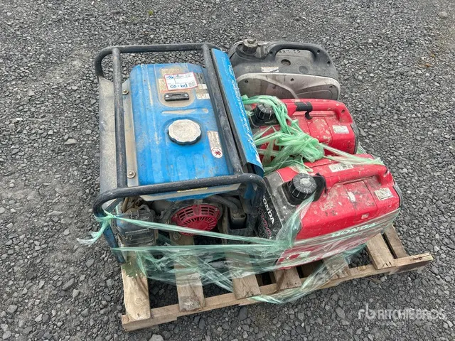 Quantity of (4) Portable Generator Set