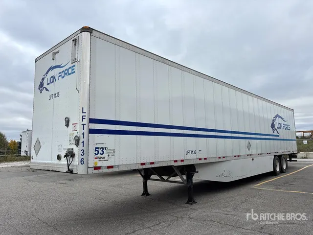 2023 Manac 92253A811 53 ft x 102 in T/A Van Trailer
