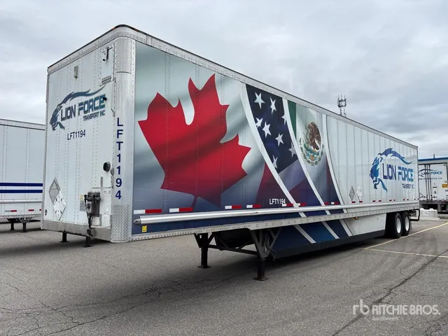 2024 Wabash 53 ft x 102 in T/A Van Trailer