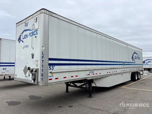 2024 Vanguard VXP 53 ft x 102 in T/A Van Trailer