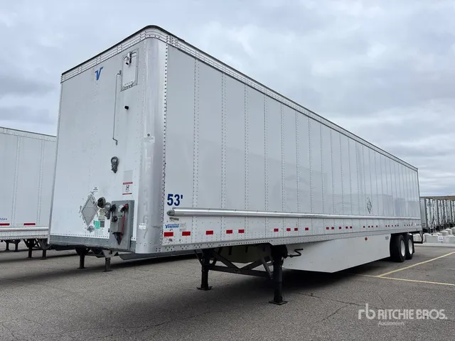 2024 Vanguard VXP 53 ft x 102 in T/A Van Trailer