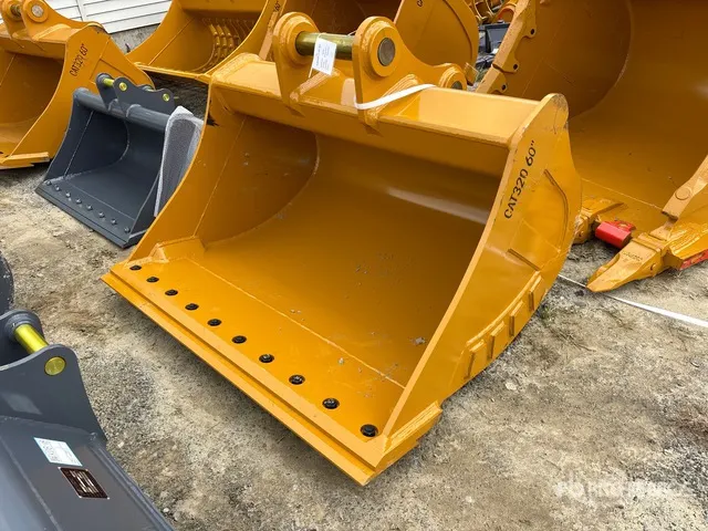 2026 Warrior WBMCC20-1500 59 in Cleanup Excavator Bucket - Fits Cat 320 / 20 - 25 ton (Unused)