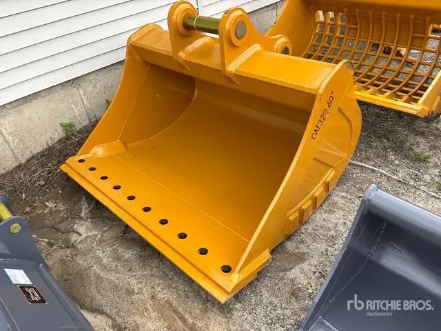2026 Warrior WBMCC20-1500 59 in Cleanup Excavator Bucket - Fits Cat 320 / 20 - 25 ton (Unused)