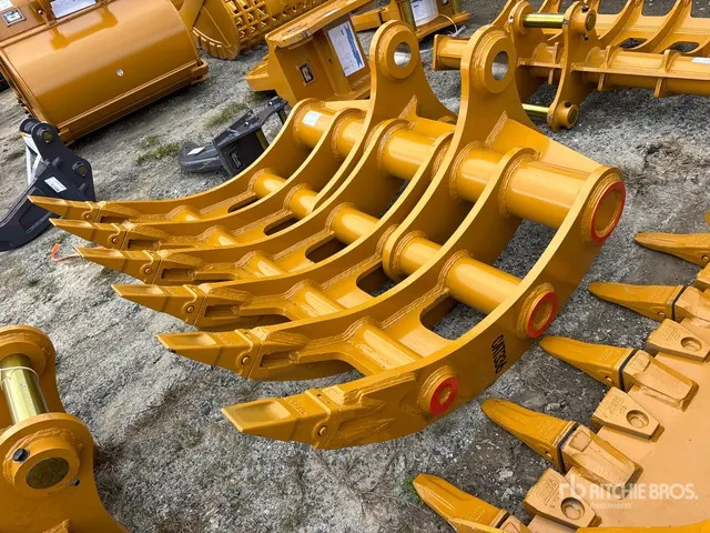 2026 Warrior WBRC30-1650 Excavator Rake - Fits Cat 336 / 30 - 35 ton (Unused)