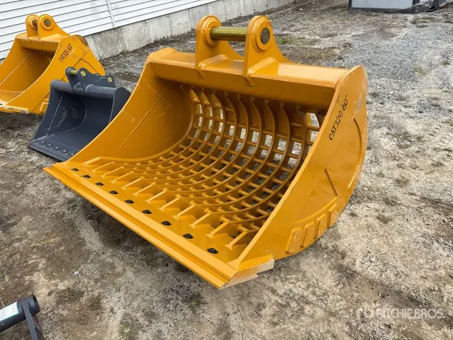 2026 Warrior WBSC20-1500 60 in Skeleton Excavator Bucket - Fits Cat 320/20 - 25 ton (Unused)